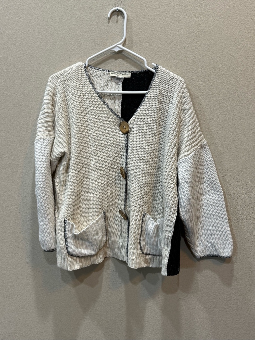 Margaret Winters Cardigan Sweater Women’s Size Large Made in USA